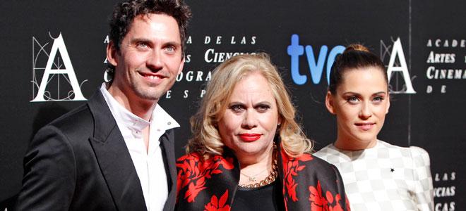 Paco Leon, María león y su madre Carmina