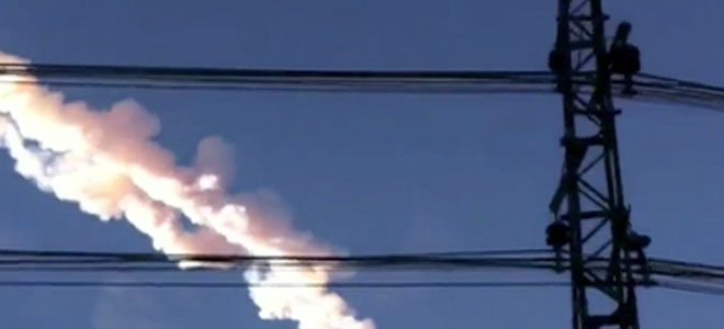 El meteorito en Rusia despierta las teorías del fin del mundo.