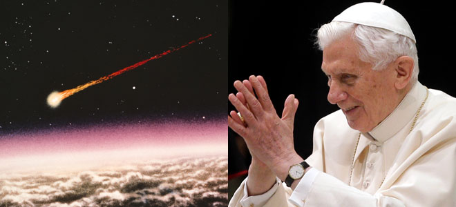 Nostradamus unió el meteorito de Rusia con la elección de un nuevo Papa.