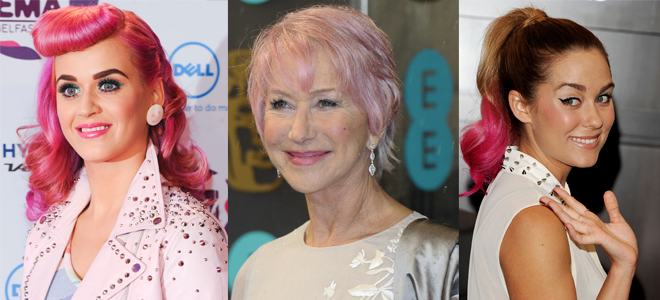 Katy Perry, Helen Mirren y Lauren Conrad