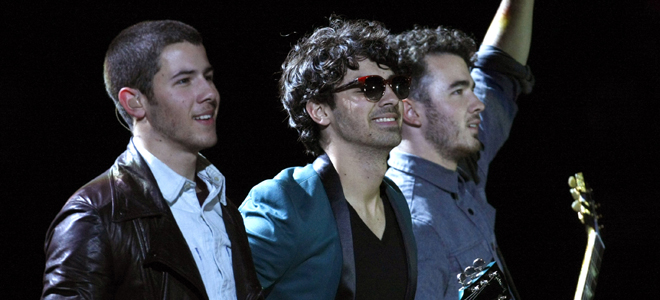Jonas Brothers en el escenario de Viña del Mar 2013
