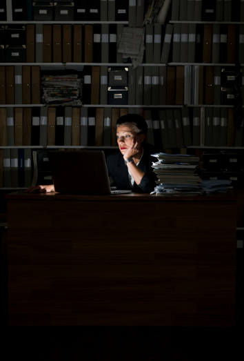 Efectos de trabajar de noche