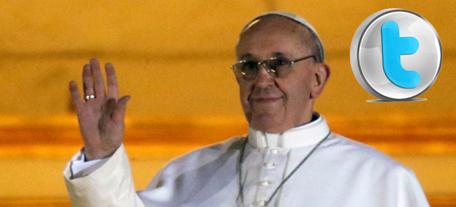 Jorge Mario Bergoglio, el nuevo papa Francisco i en Twitter