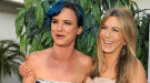 Las ex de Brad Pitt, Jennifer Aniston y Juliette Lewis, compañeras de trabajo