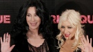 Cher y Christina Aguilera causan sensación en el estreno de 'Burlesque' en Madrid