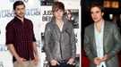 Zac Efron, Justin Bieber  y Robert Pattinson, presentadores de lujo de los Globos de Oro 2011