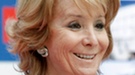 Esperanza Aguirre vuelve al trabajo muy recuperada del cáncer de mama