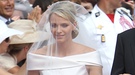 Charlene Wittstock, espectacular vestido de novia en la Boda Real de Mónaco