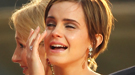Emma Watson rompe a llorar en la premier mundial de 'Harry Potter' en Londres