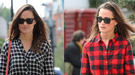 Pippa Middleton marca tendencia: la camisa de cuadros