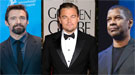 Hugh Jackman, Leonardo Di Caprio y Denzel Washington, duelo de hombres en los Oscar