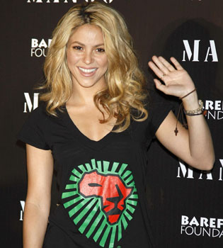 Shakira vuela de Madrid a Sudáfrica tras Rock in Río
