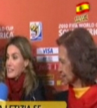 Tensa relación de Letizia y la reina Sofía durante el Mundial