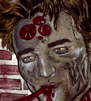 Robert Pattinson y Lady Gaga se transforman en sangrientos zombies