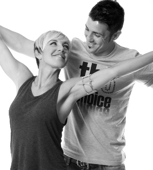 David Villa y Ana Torroja, juntos por una buena causa