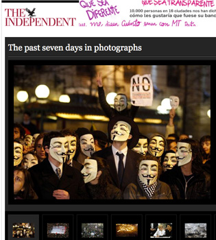 Prensa internacional destaca la protesta contra la Ley Sinde en los Goya 2011