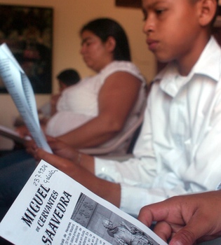 Más de 4.000 usuarios completan la primera lectura de 'El Quijote' en Youtube