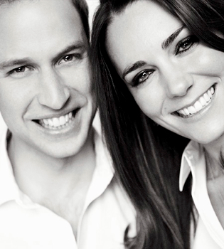 Última foto oficial de Kate Middleton y Guillermo como solteros