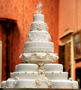 Así es la tarta nupcial de la boda de Guillermo de Inglaterra y Kate Middleton