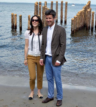 Federico de Dinamarca y Mary Donaldson, amantes del arte