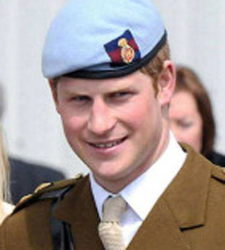 El Príncipe Harry, en peligro de muerte