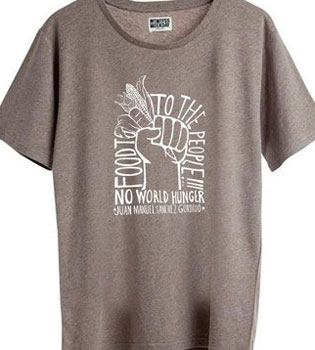 La camiseta de Sánchez Gordillo dura menos de un día en H&M: la polémica