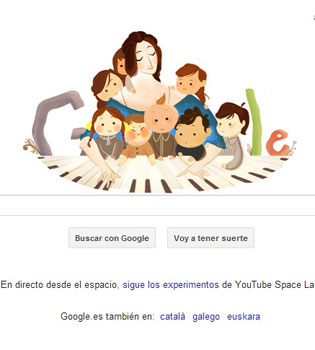 Google y el papel de la mujer en la música: el doodle de Clara Schumann