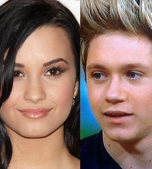 Demi Lovato y Niall Horan, de One Direction, juntos
