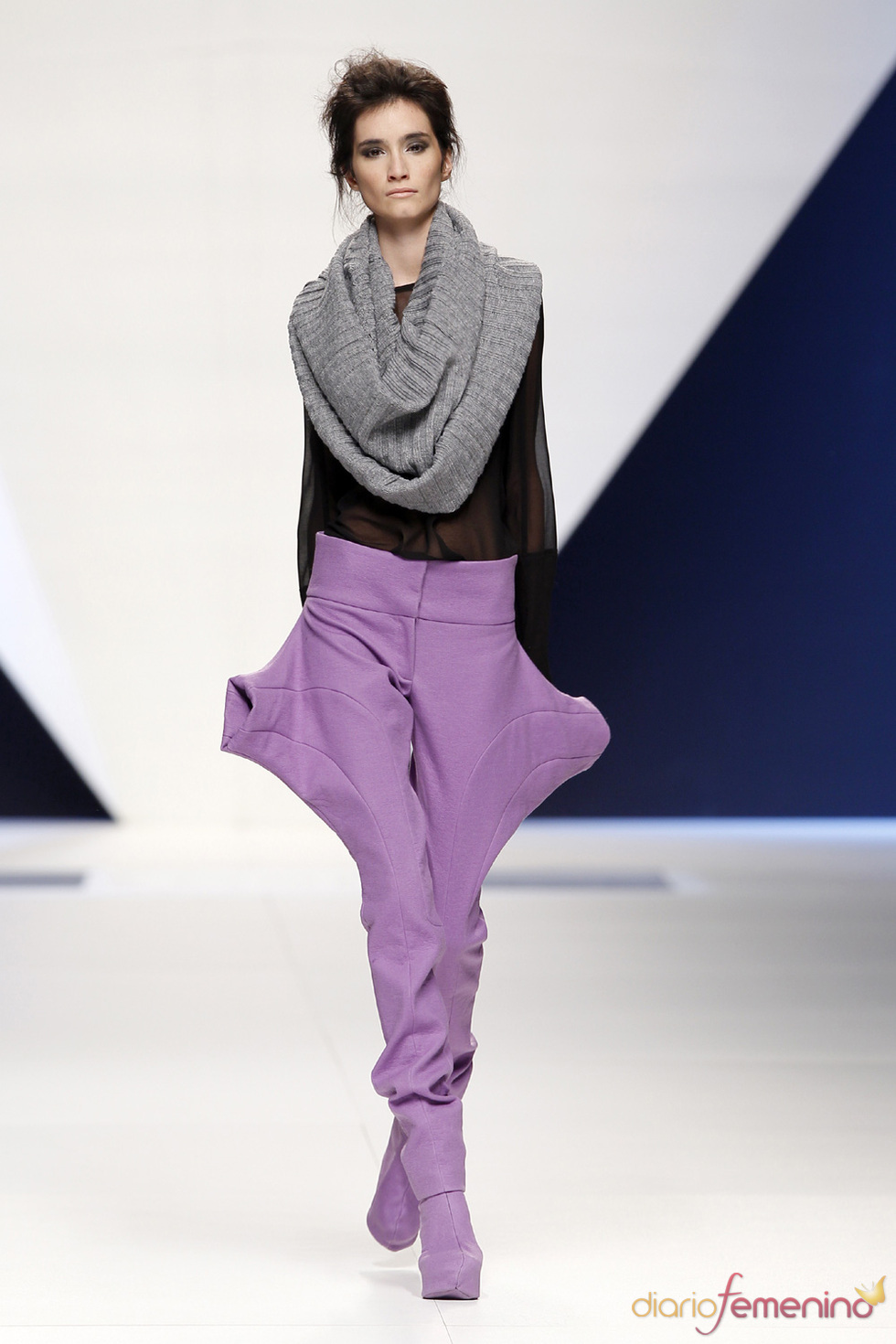 Pasarela Cibeles 2010. Nuevo modelo de Sara Coleman