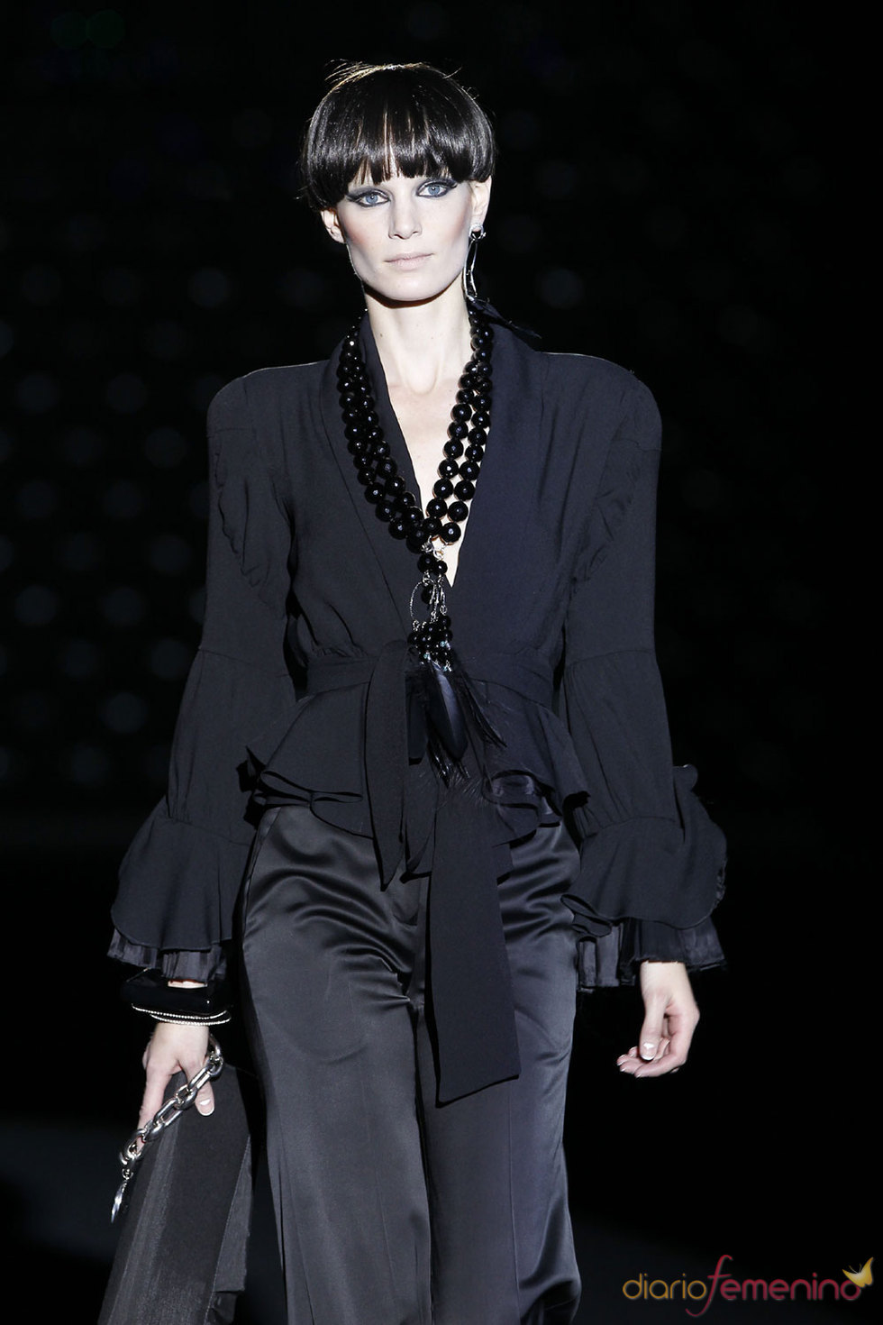 Lanas y sedas de Roberto Verino en Cibeles 2010