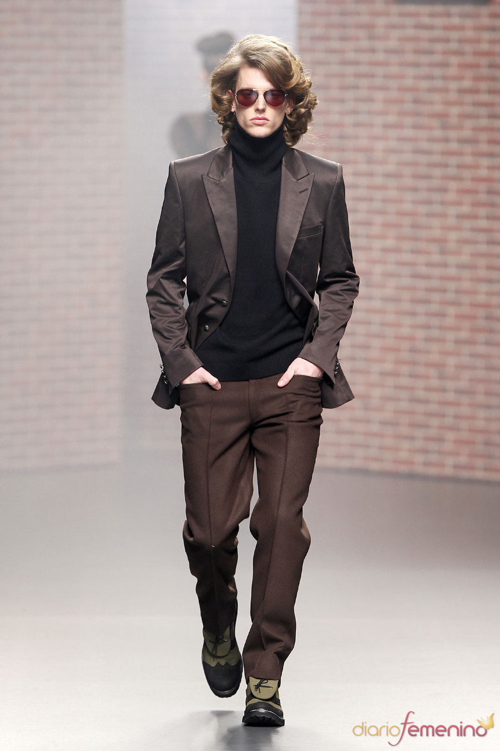 Traje masculino de Antonio Alvarado - Pasarela Cibeles 2010