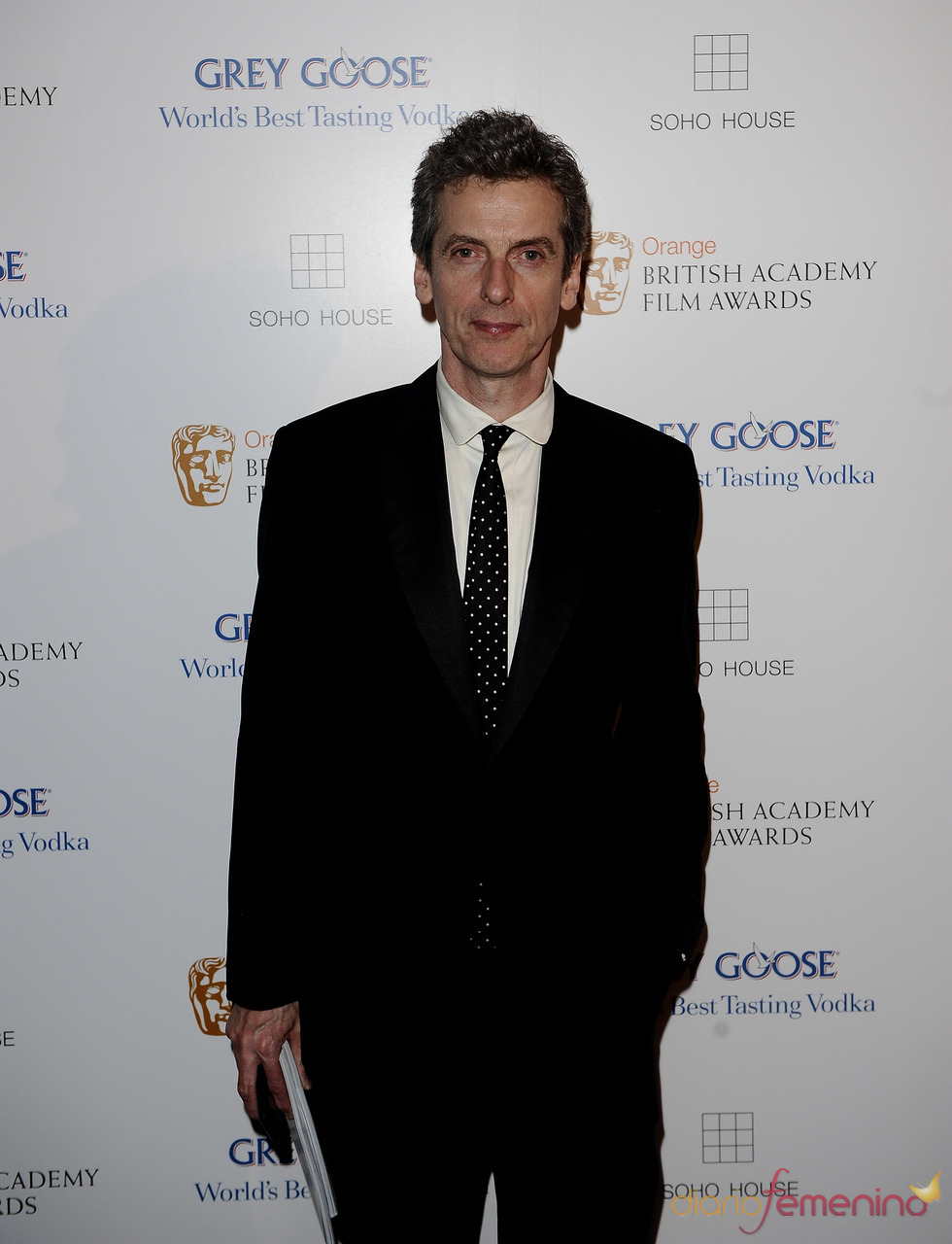 Peter Capaldi en los BAFTA 2010