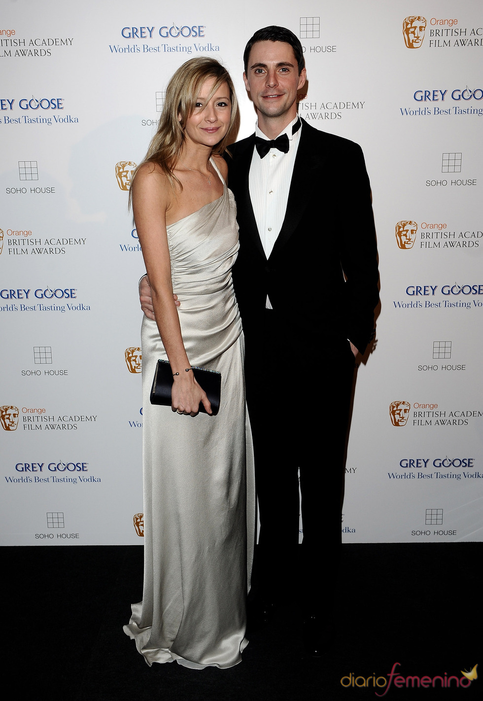 Matthew Goode en los BAFTA 2010