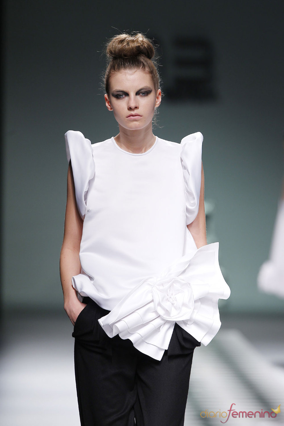 La colección de la diseñadora gallega María Barros para el Otoño-invierno 2010-2011