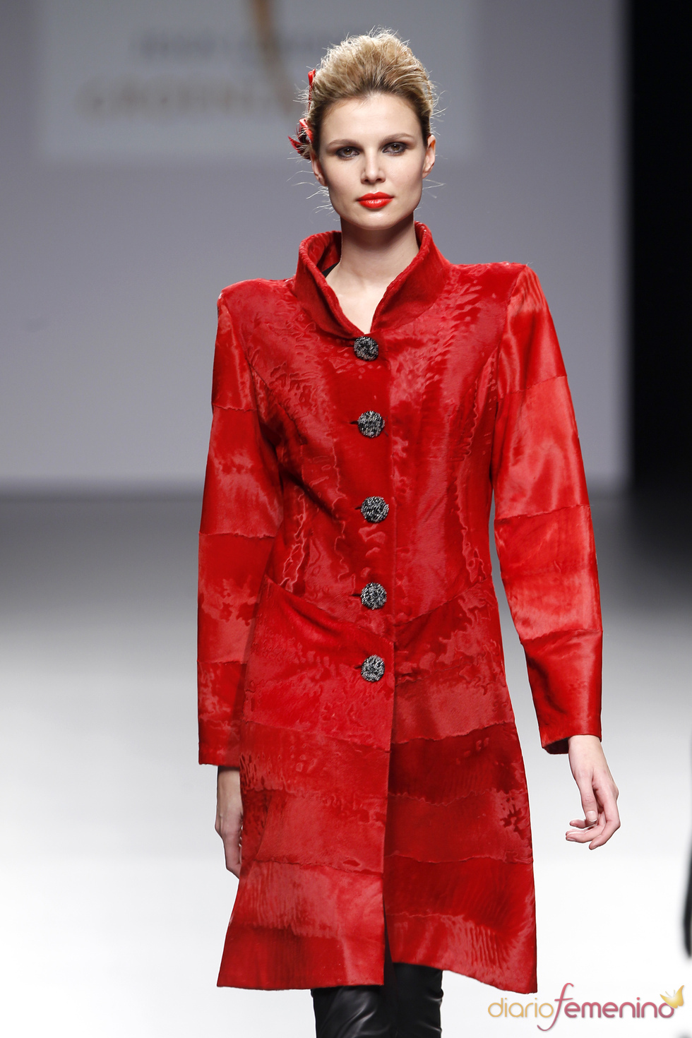 Abrigo rojo de Jesús Lorenzo