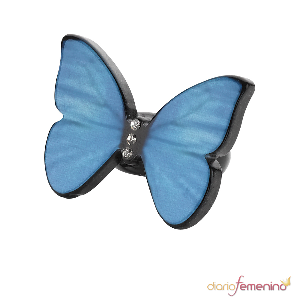 Anillo Accessorize de mariposa