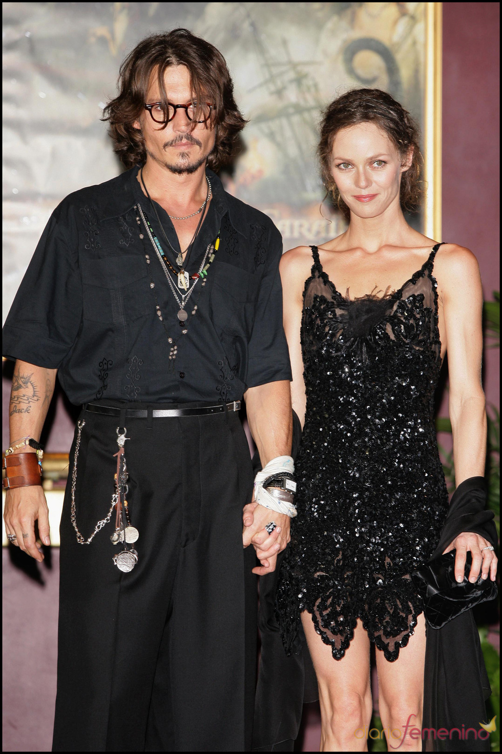 Johnny Depp y Vanessa Paradis trabajarán juntos
