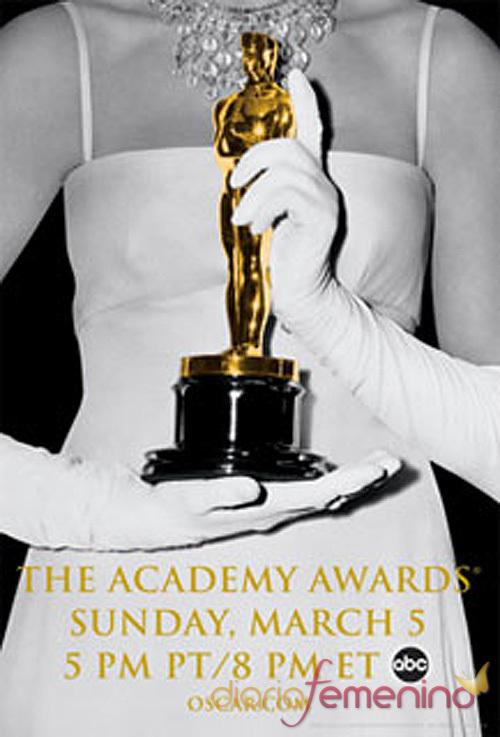 Guantes blancos - Póster oficial de la gala de los Oscars 2006