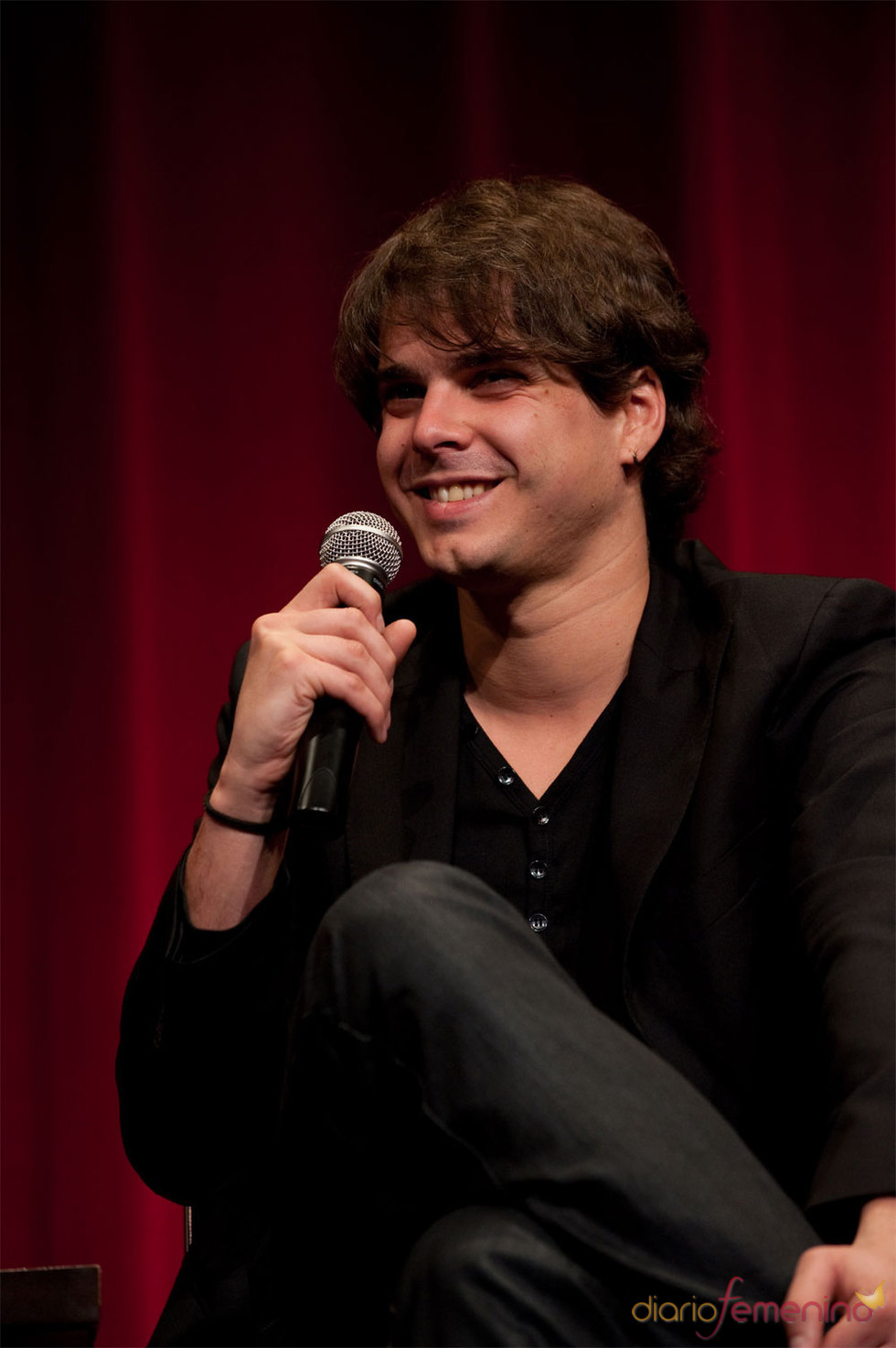 Director español Javier Recio Gracia de 'La Dama y la Muerte' en los Oscars 2010