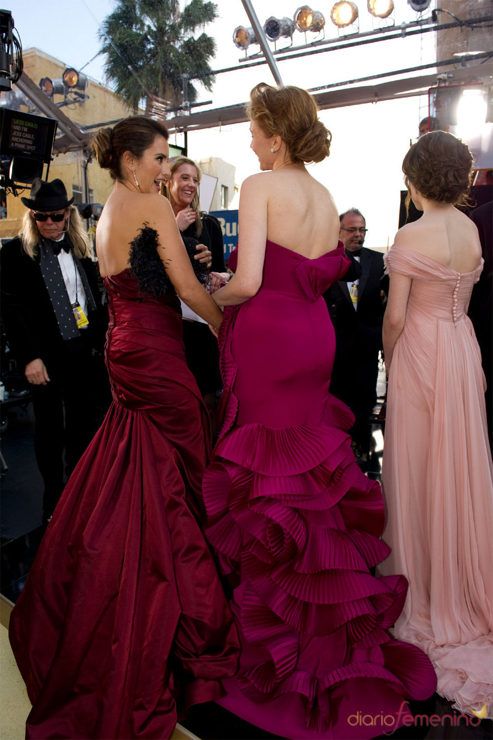 Detalle del vestido Penélope Cruz en la Alfombra Roja
