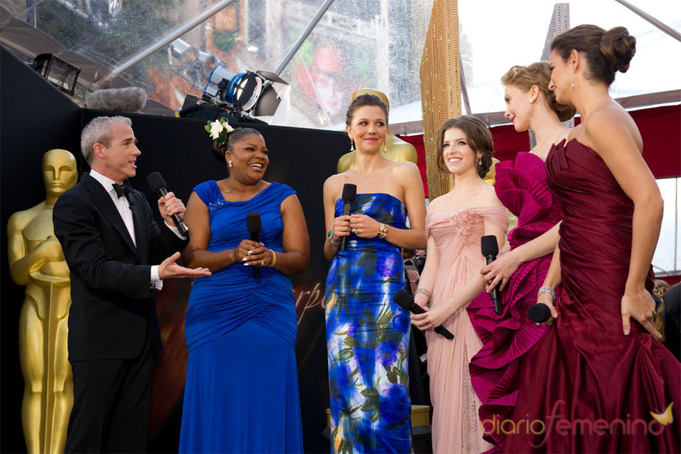 Entrevista de Penélope Cruz en la Alfombra Roja de los Oscar 2010