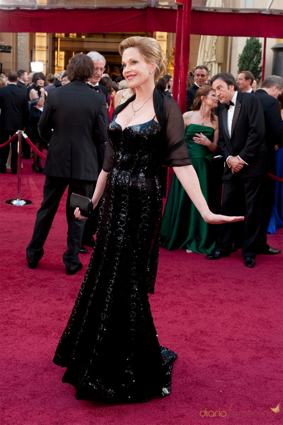 Melanie Griffith en la Alfombra Roja de los Oscars 2010