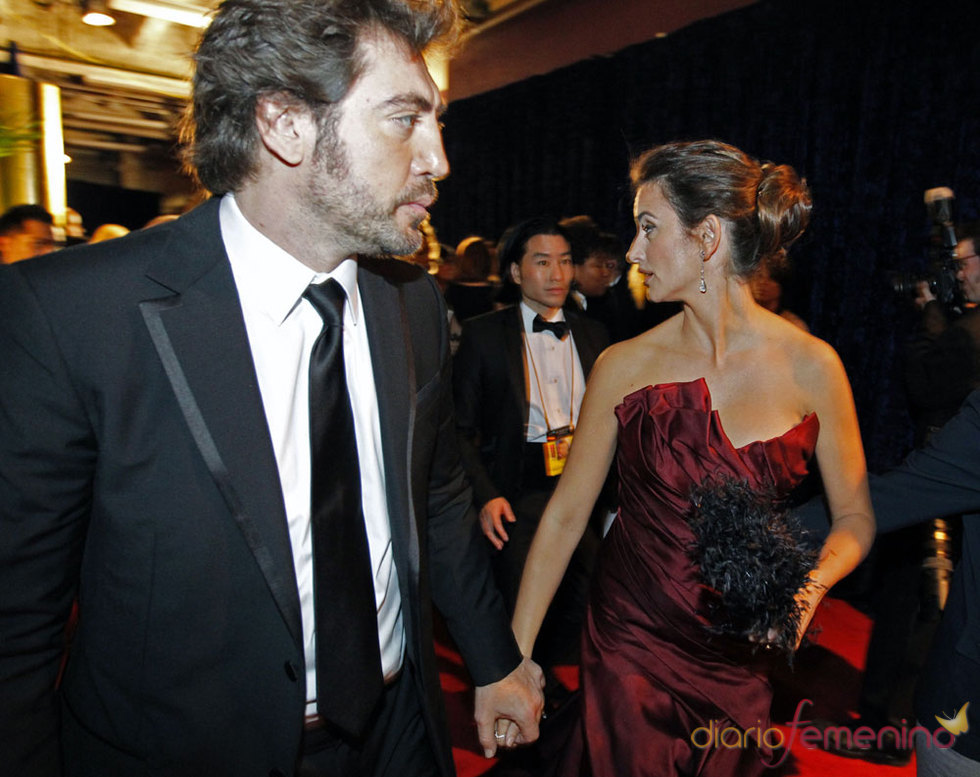 Penélope Cruz y Javier Bardem juntos en los Oscars 2010