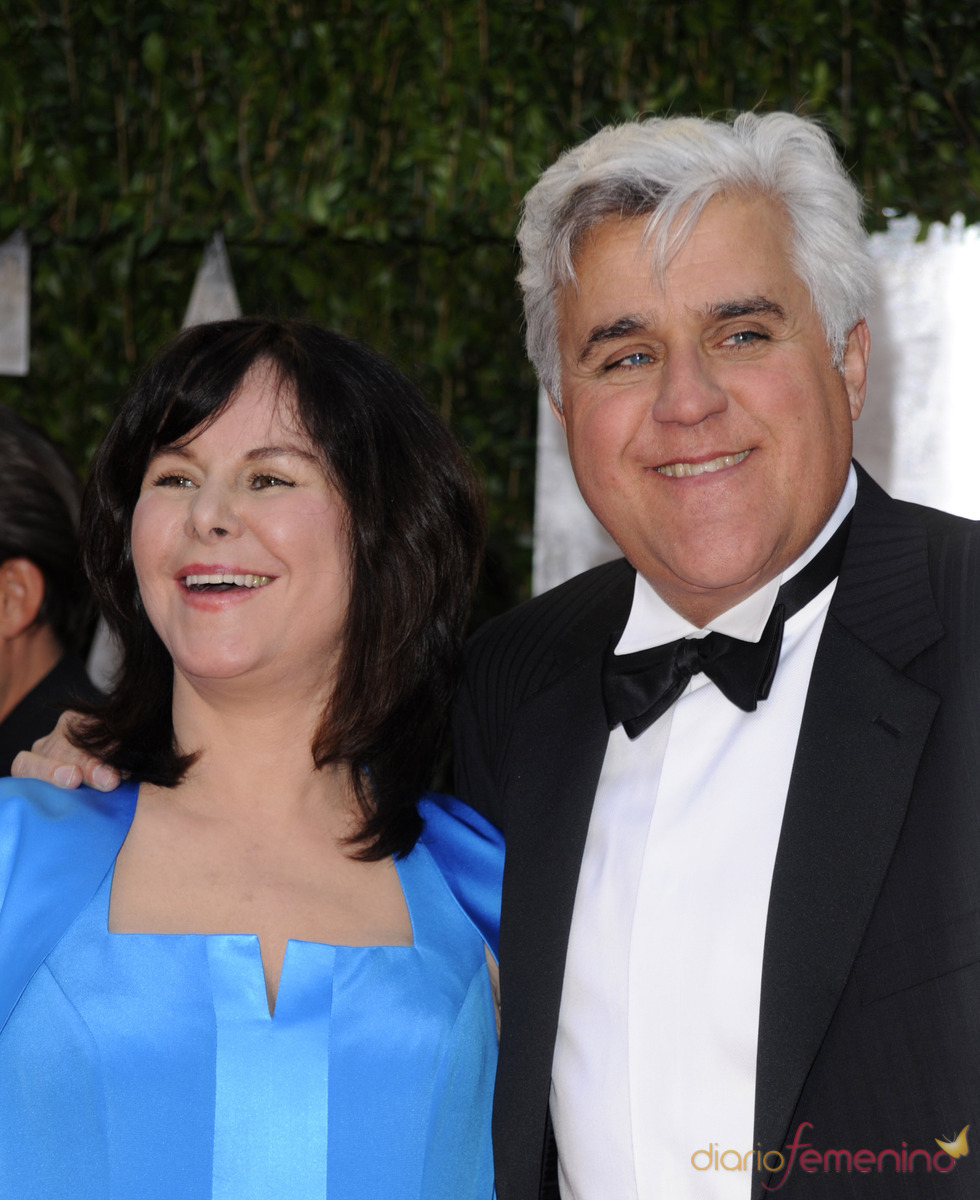 Jay Leno y su mujer en la fiesta Vanity Fair Oscar 2010