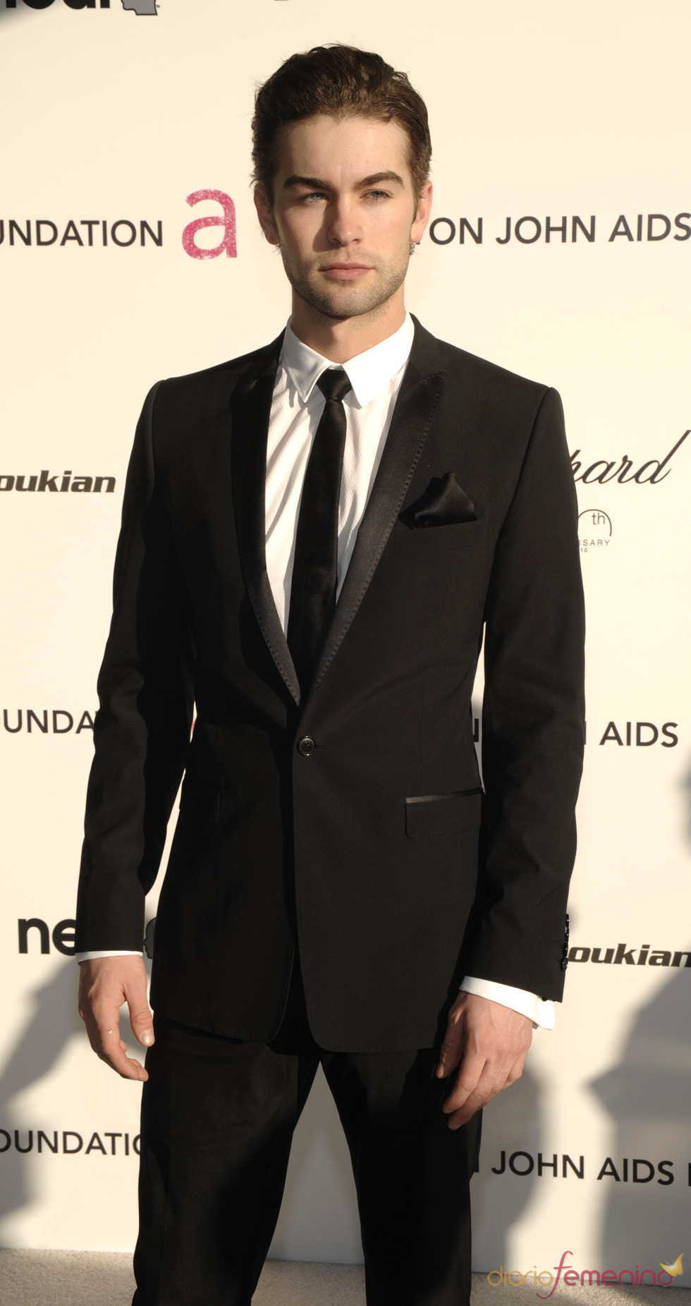 Chace Crawford en la fiesta Elton John Oscar 2010