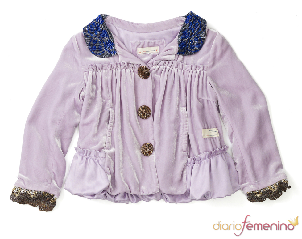 Chaqueta de terciopelo rosa de Odd Molly