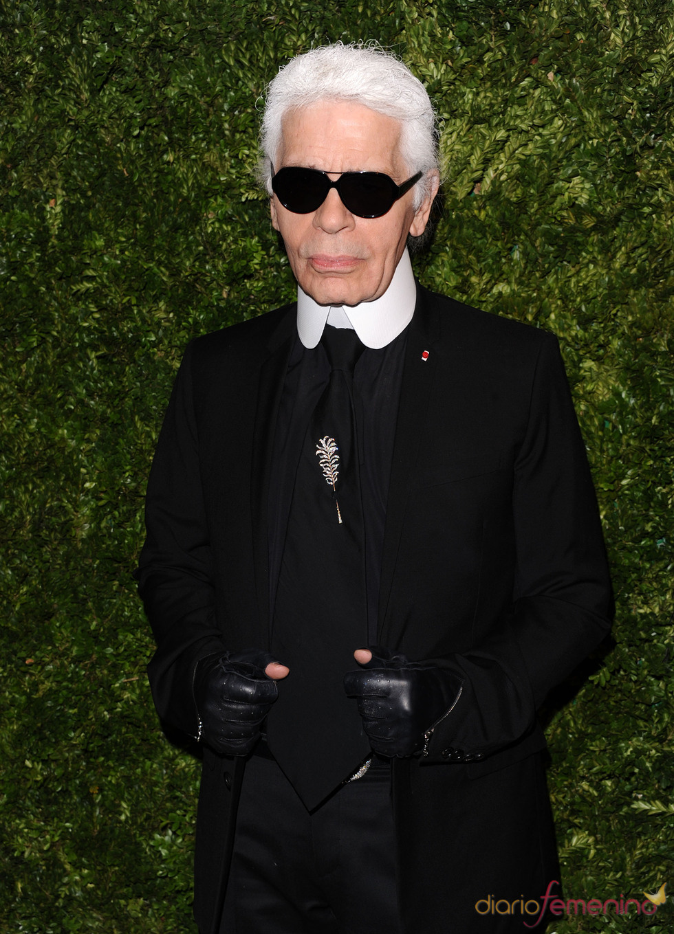 Karl Lagerfeld en los Premios Vogue Fashion Fund 2010