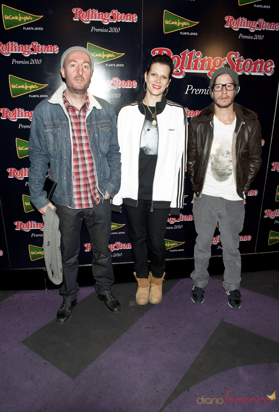 Bimba Bosé y The Cabriolets en los Premios Rolling Stone 2010