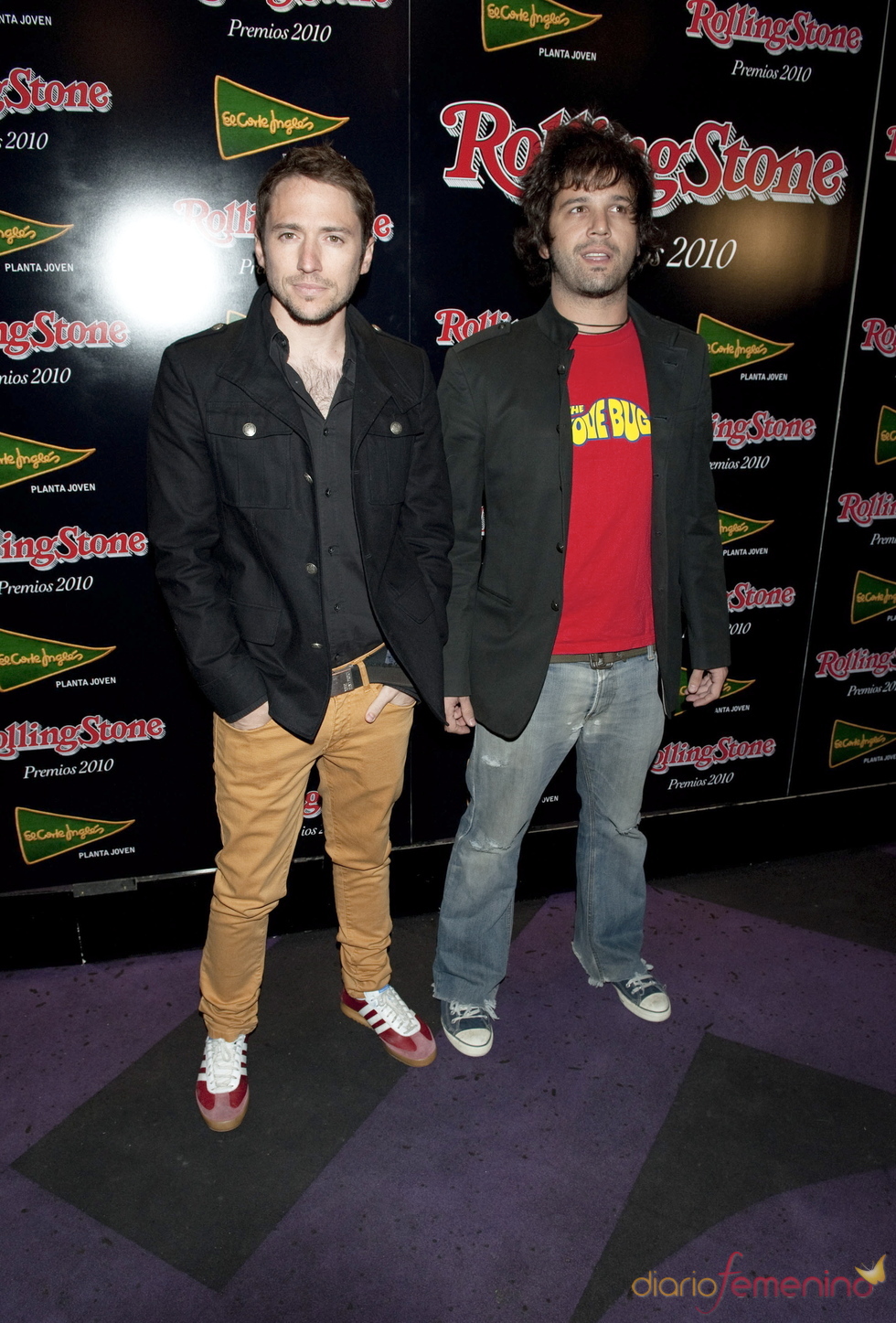 Premios Rolling Stone 2010 con Mota