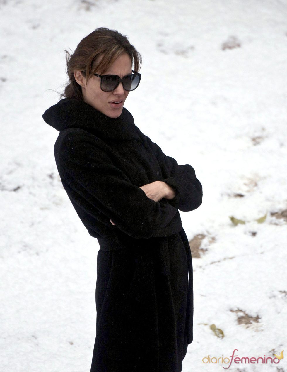 Angelina Jolie ayuda a los afectados por las inundaciones en el Véneto